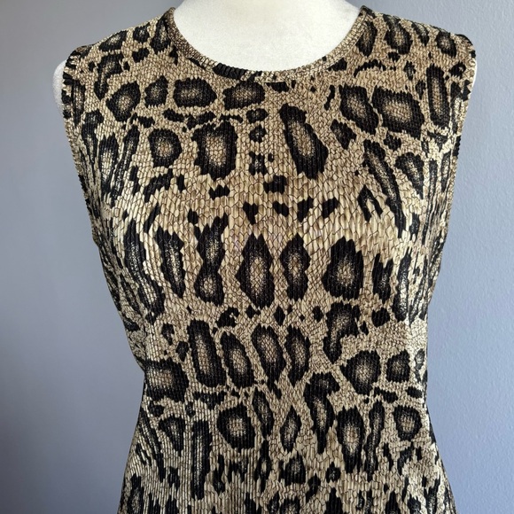 Vintage Leopard Print Tank Top - Picture 3 of 4